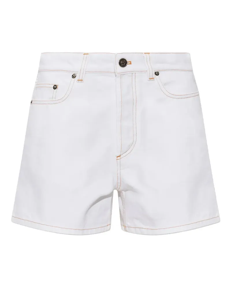 Versace Medusa logo-patch shorts - Weiß Weiß