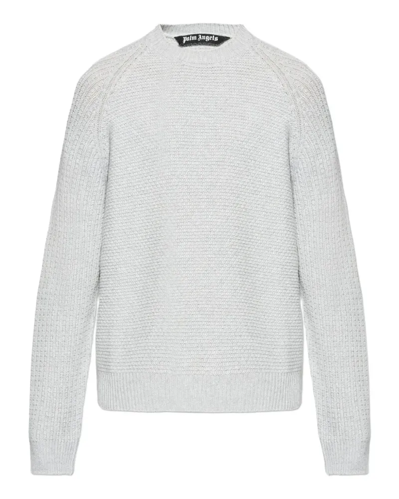 Palm Angels Pullover mit Raglanärmeln - Grau Grau