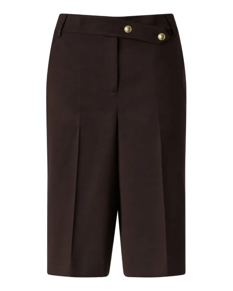 Pinko Hose mit Logo-Patch - Braun Braun