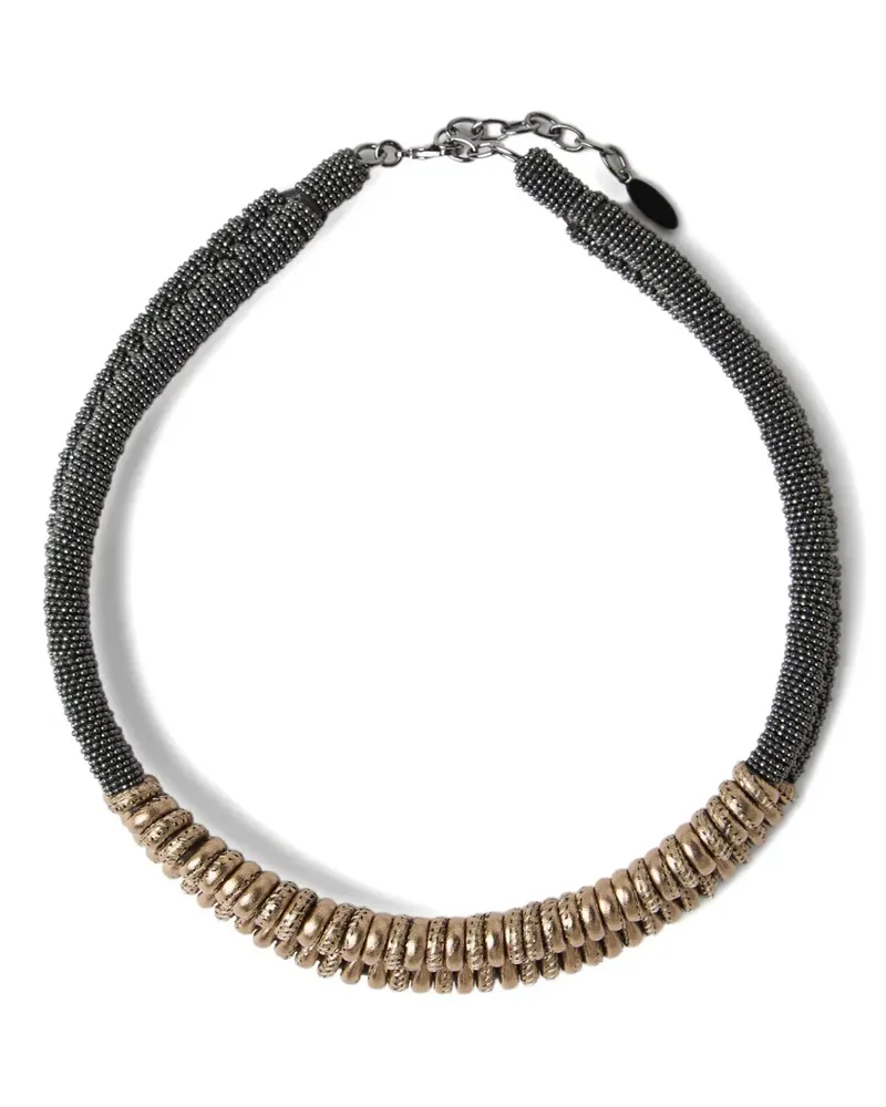 Brunello Cucinelli Choker aus Monili - Silber Silber
