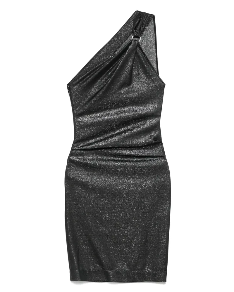 Moschino Asymmetrisches Minikleid - Schwarz Schwarz