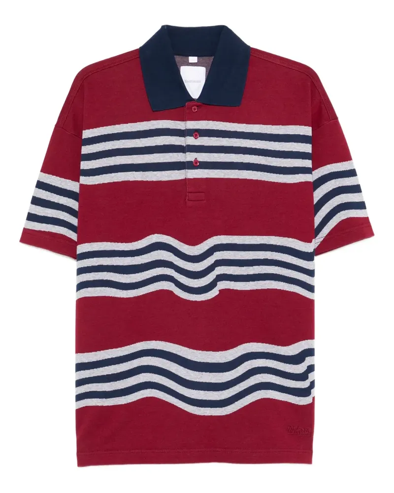 Napapijri striped polo shirt - Rot Rot