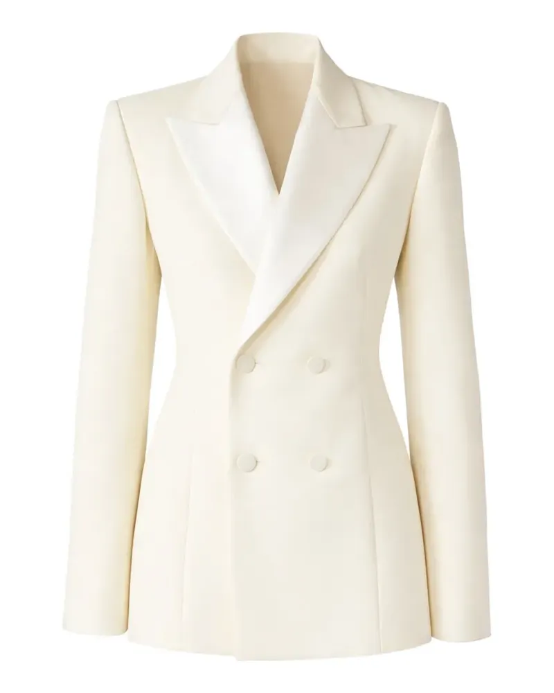Sa Su Phi double-breasted peak-lapels blazer - Nude Nude