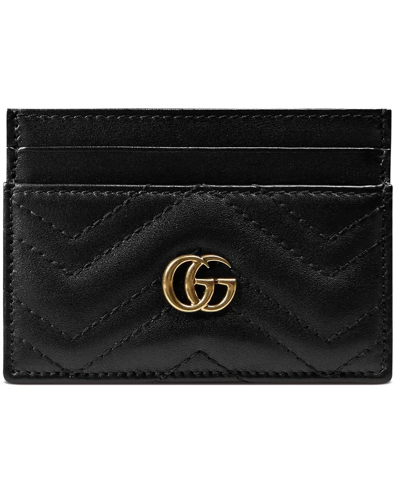 Gucci GG Marmont Kartenetui - Schwarz Schwarz