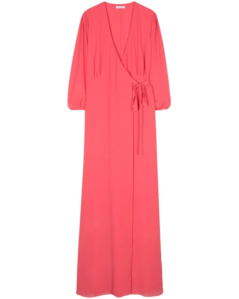 Patrizia Pepe Wickelkleid mit Falten - Rosa Rosa