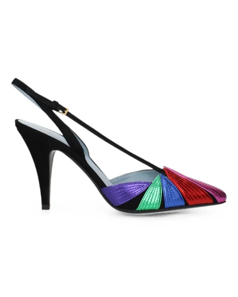 Valentino Garavani Foliefoliage Slingback-Pumps 90mm - Rosa Rosa