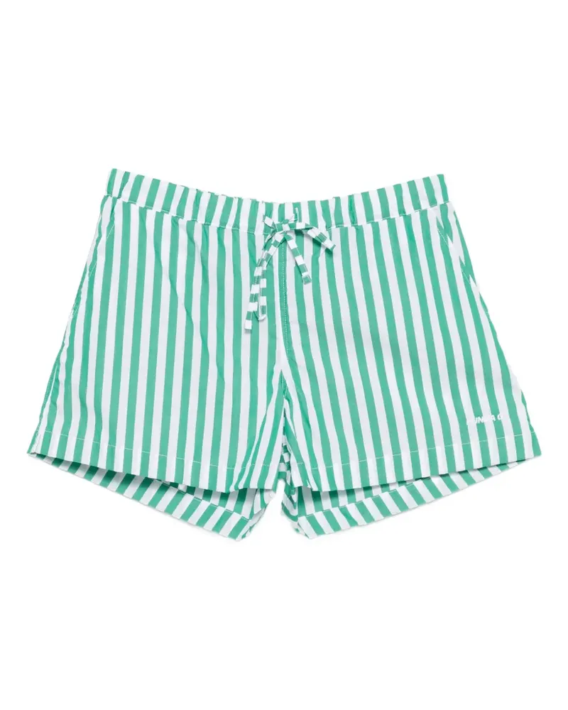 Hunza G Shorts mit Kordelzug - Grün Grün