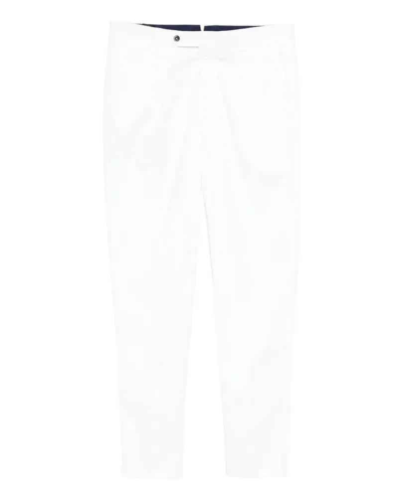 PT TORINO pleated trousers - Weiß Weiß