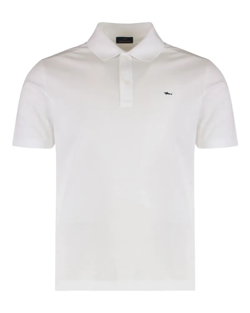 Paul & Shark Poloshirt mit kurzen Ärmeln - Weiß Weiß