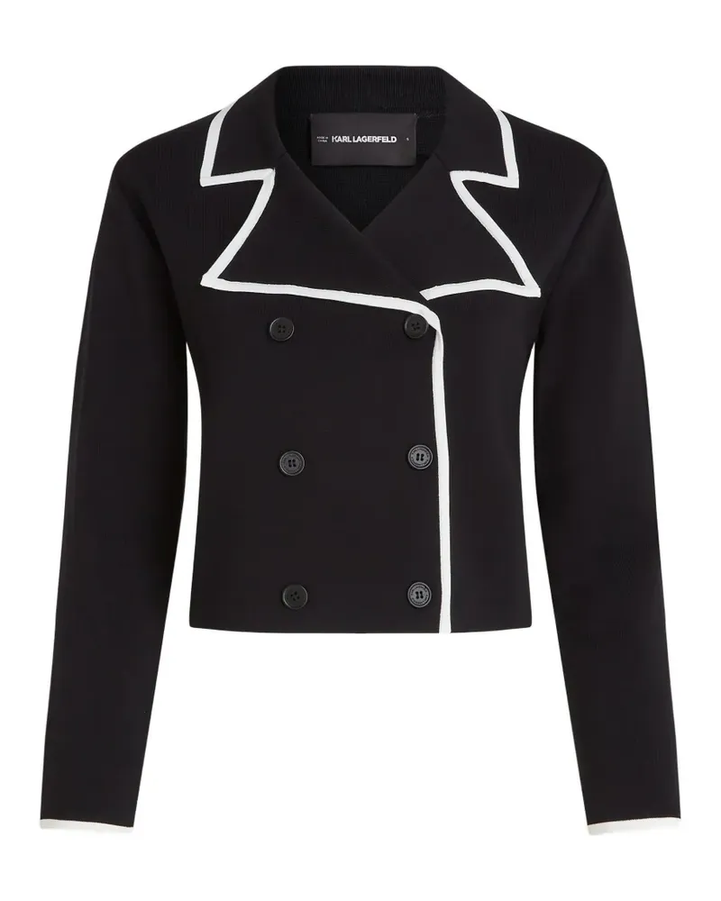 Karl Lagerfeld Doppelreihiger Cardigan - Grün Grün