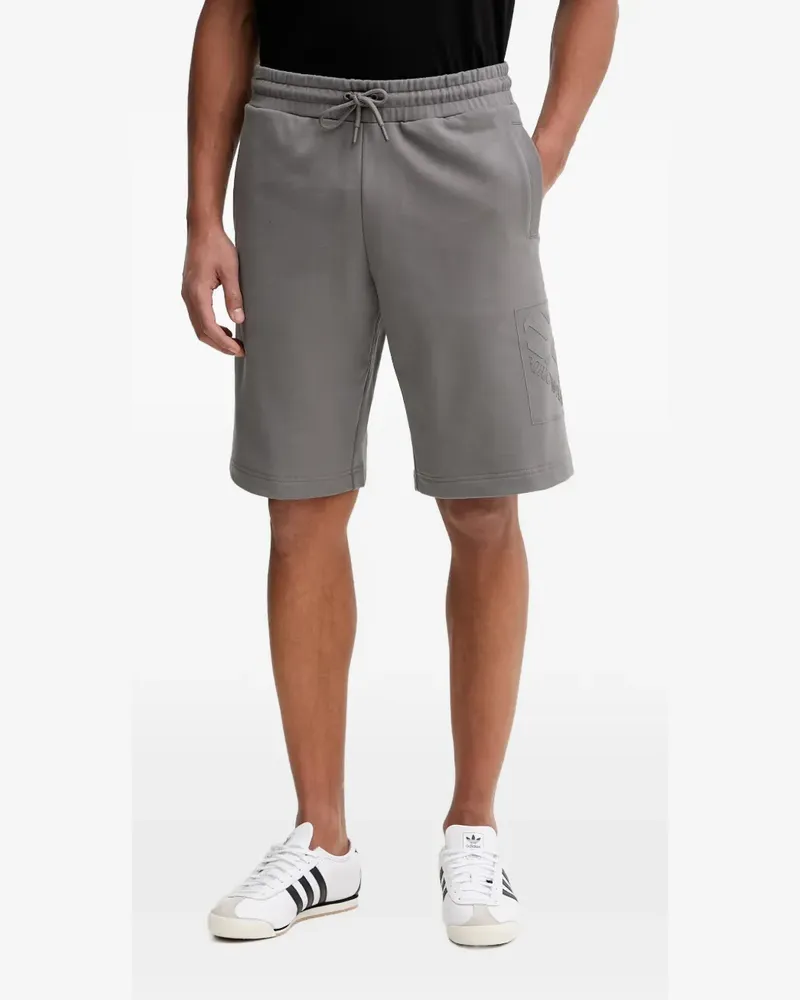 EA7 Shorts mit Logo - Grau Grau