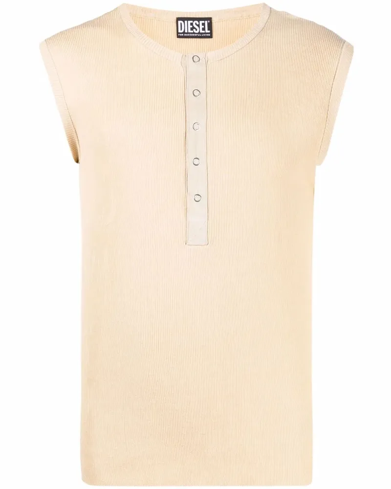 Diesel Schmales Trägershirt - Nude Nude