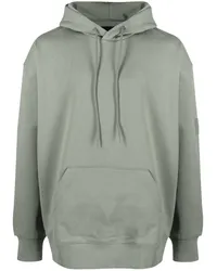 Y-3 Hoodie mit Kordelzug Grün