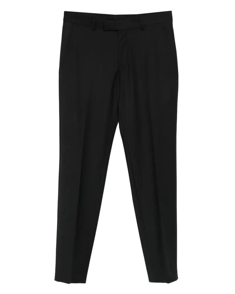 Karl Lagerfeld front-crease tailored trousers - Schwarz Schwarz