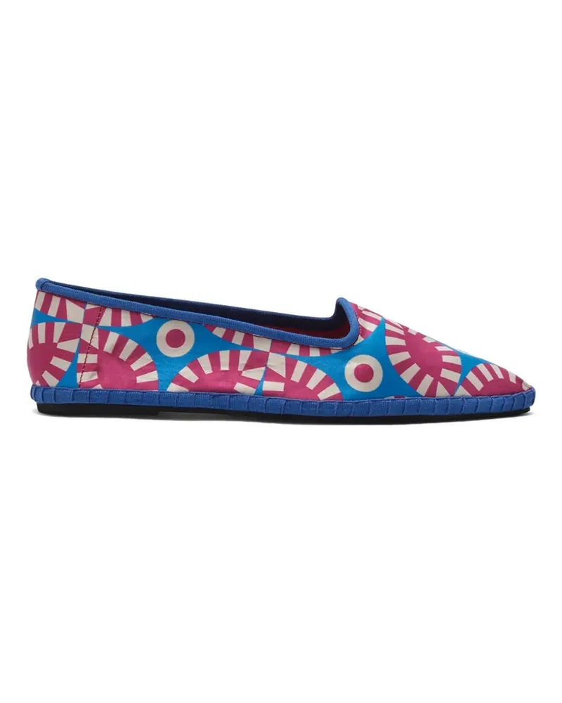 Maliparmi printed ballet flat - Rosa Rosa