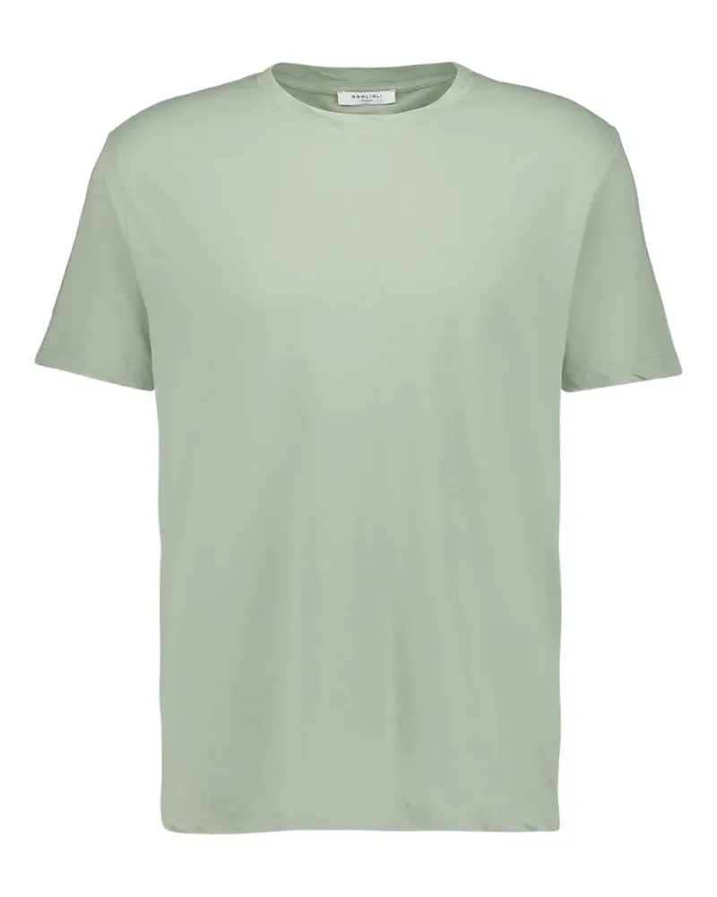 Boglioli T-Shirt mit rundem Ausschnitt - Grün Grün