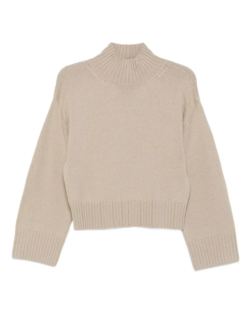 Fabiana Filippi Pullover mit Stehkragen - Nude Nude