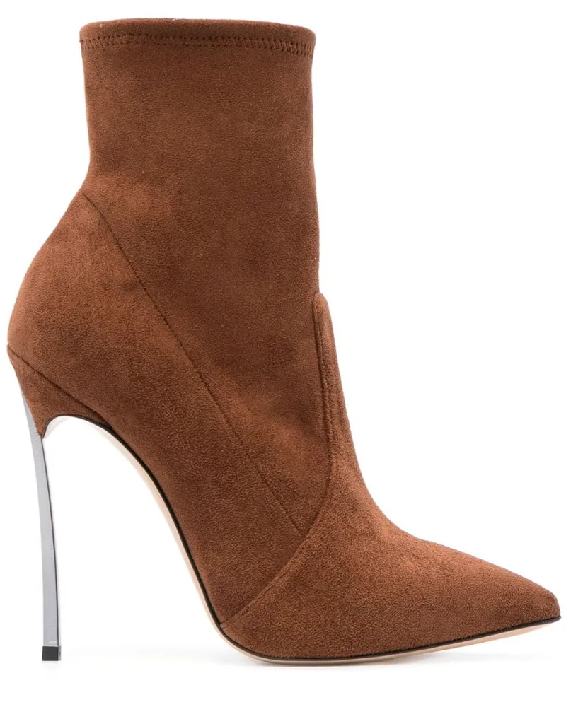 Casadei Blade Stiefeletten 130mm - Braun Braun