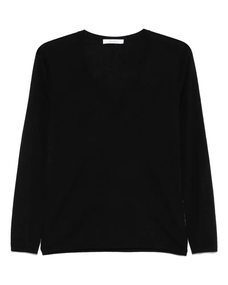 Max Mara Borel Top - Schwarz Schwarz