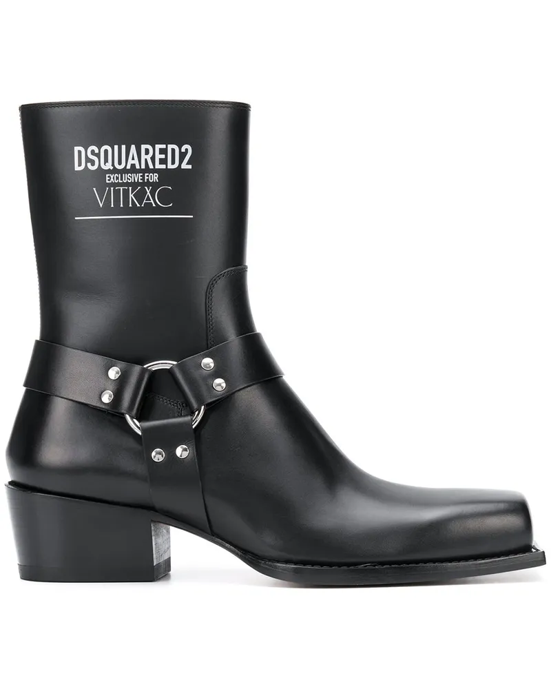 Dsquared2 Exklusiv für Vitkac Stiefel - Schwarz Schwarz
