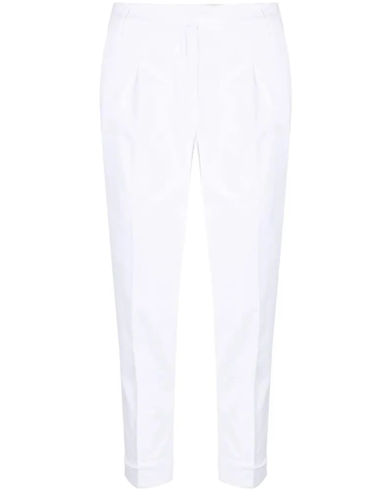 Jacob Cohën Nicole Cropped-Hose - Weiß Weiß