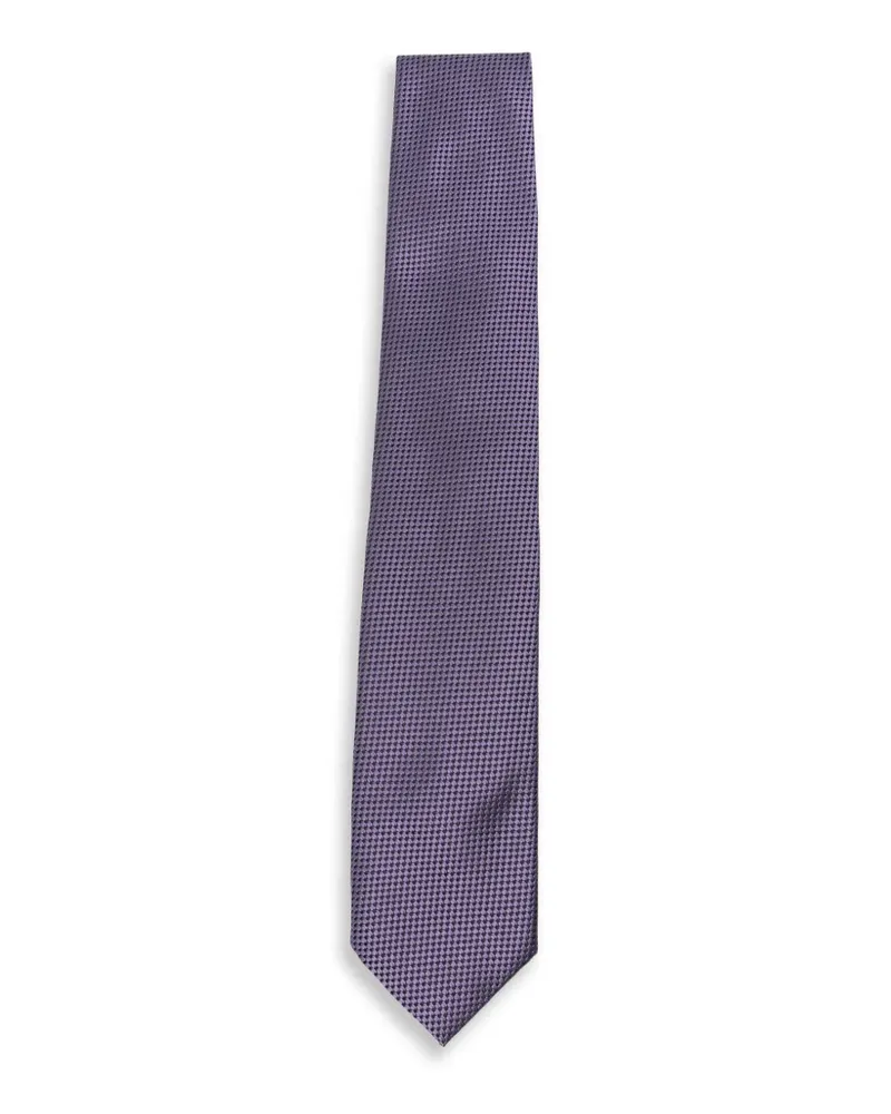Tom Ford Gemusterte Krawatte - Violett Violett