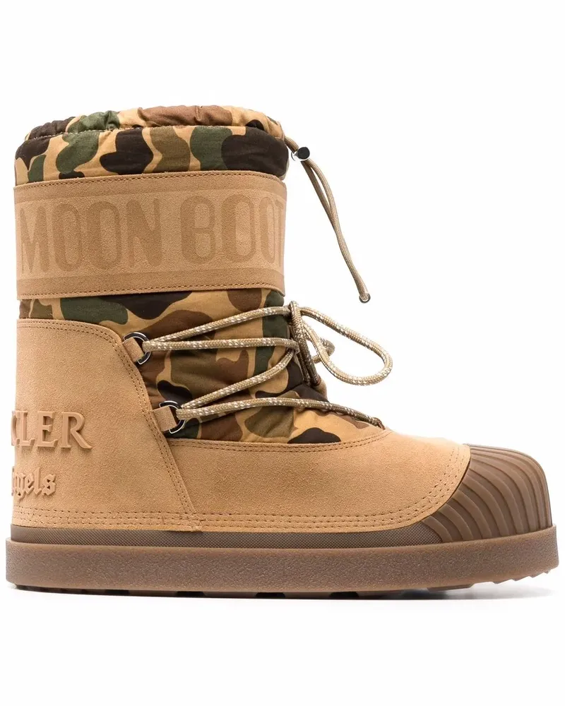 Palm Angels x Moncler x  Shedir Stiefel - Braun Braun