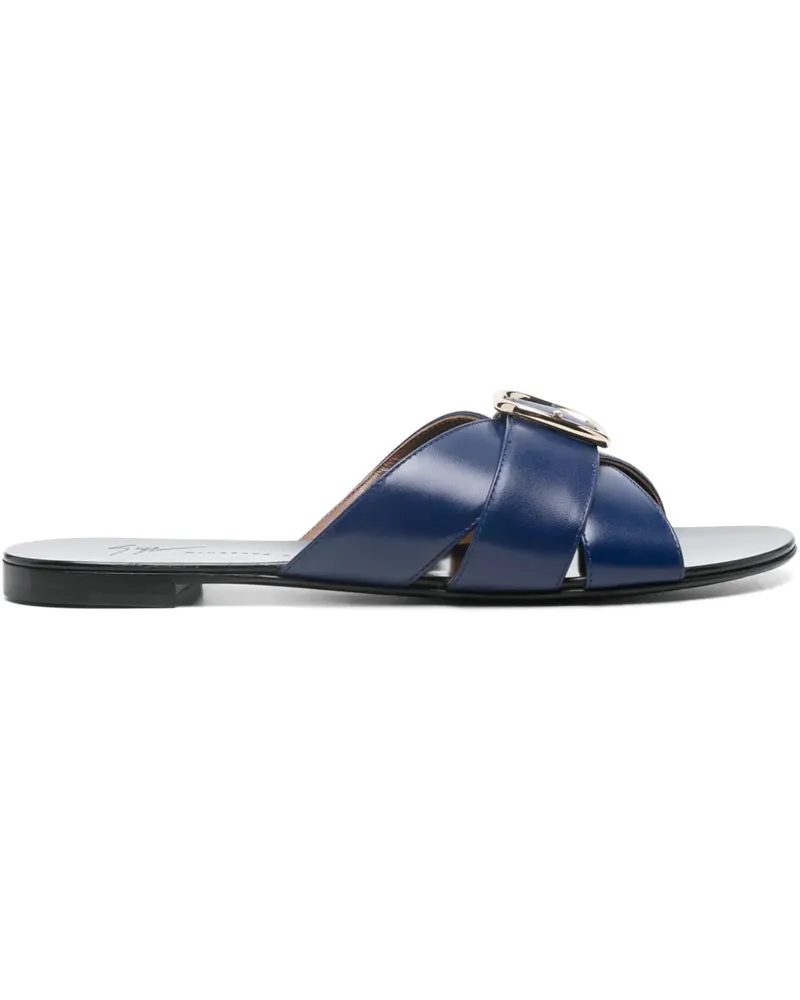 Giuseppe Zanotti Geraldhine Pantoletten - Blau Blau
