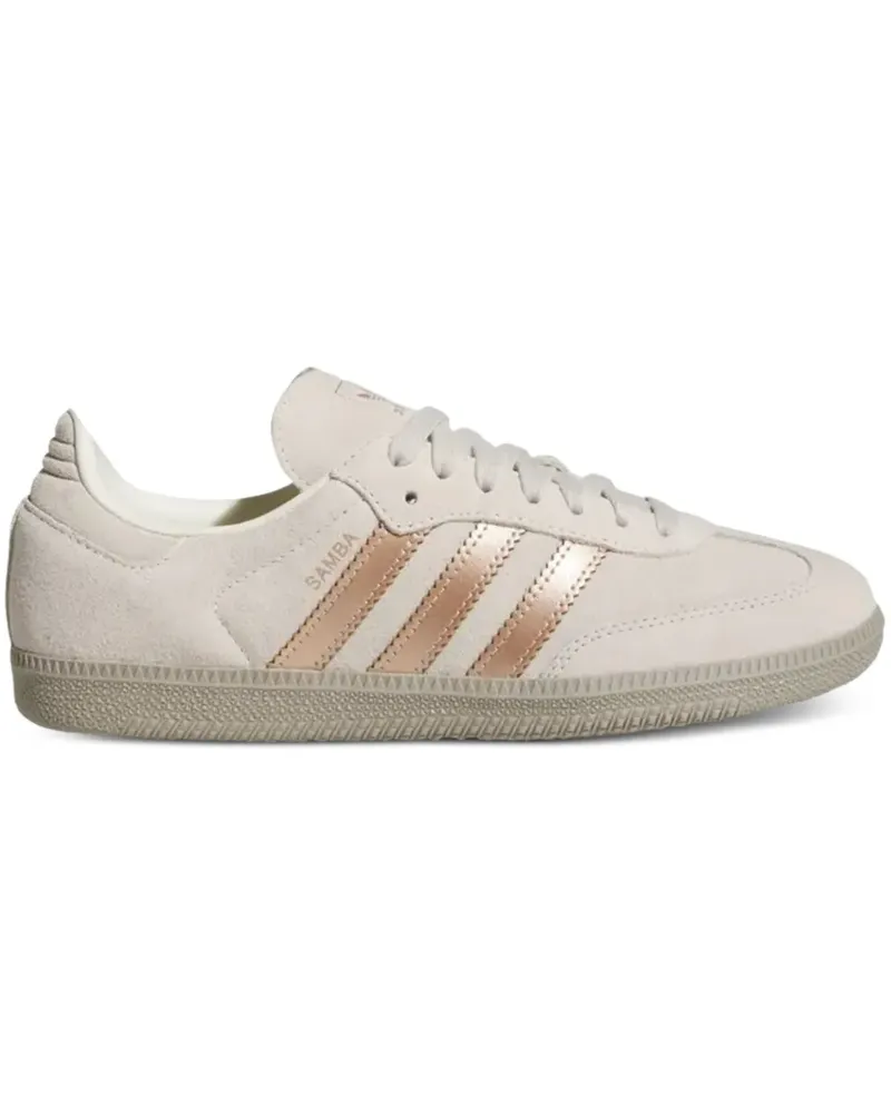 adidas Samba OG Sneakers mit Streifen - Nude Nude