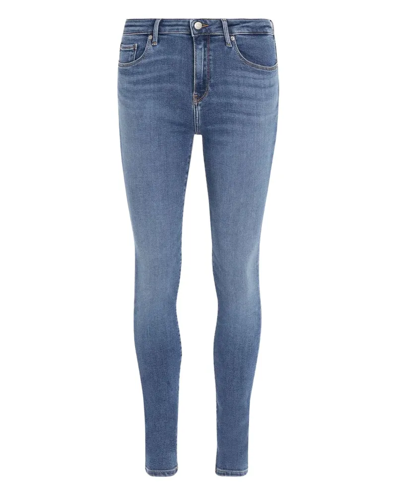 Tommy Hilfiger Jeans mit Logo-Patch - Blau Blau