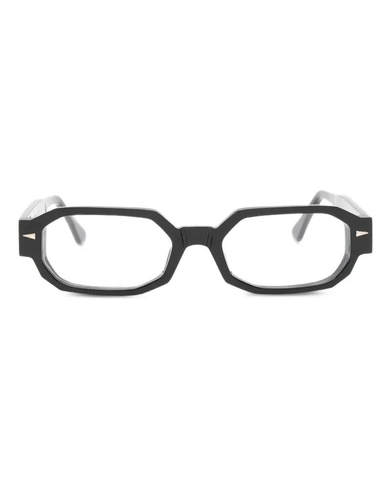 AHLEM Jules Brille mit geometrischem Gestell - Schwarz Schwarz