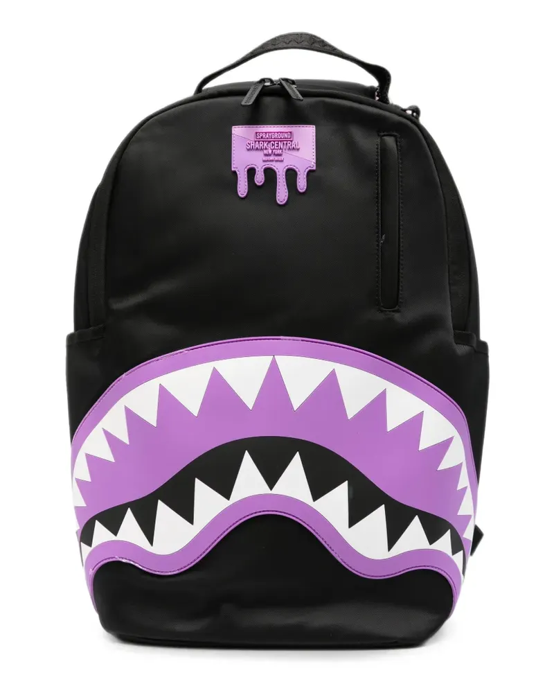 Sprayground Shark Central Passport backpack - Schwarz Schwarz