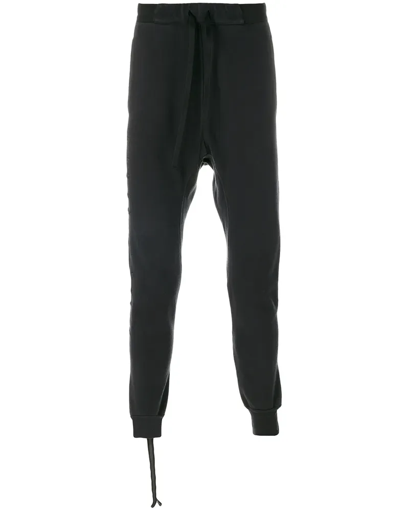 Unravel Jogginghose mit tiefem Schritt - Schwarz Schwarz