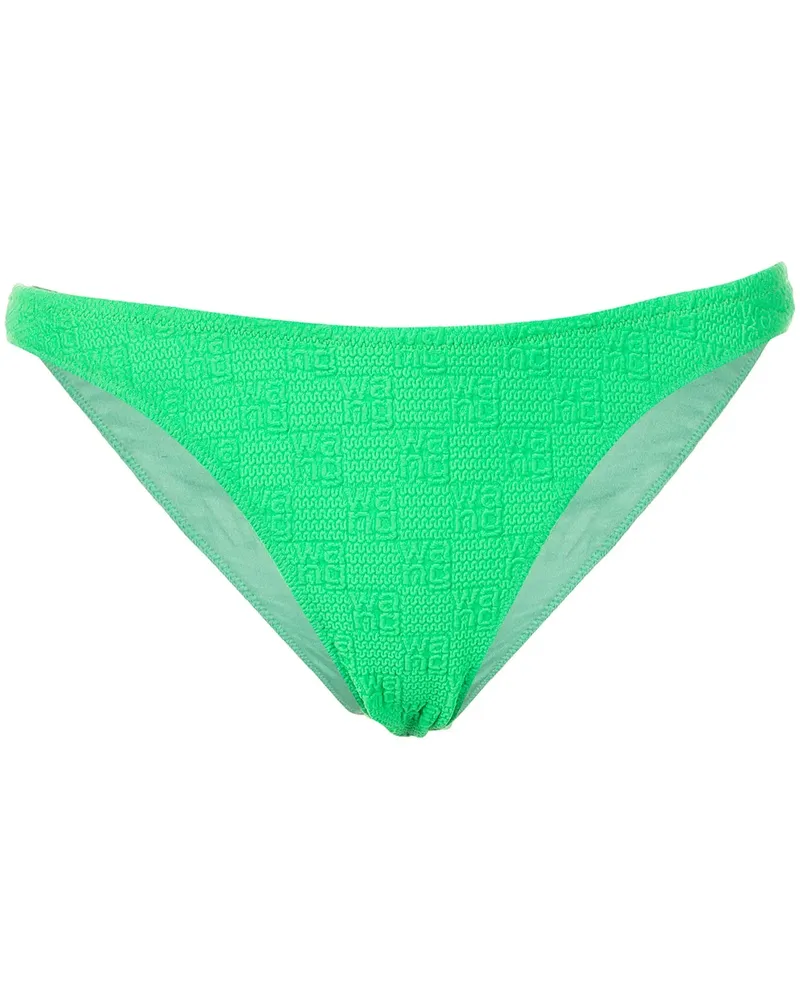 Alexander Wang Bikinihöschen in Strick-Optik - Grün Grün