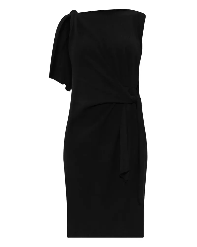 Moschino Gestricktes Minikleid - Schwarz Schwarz