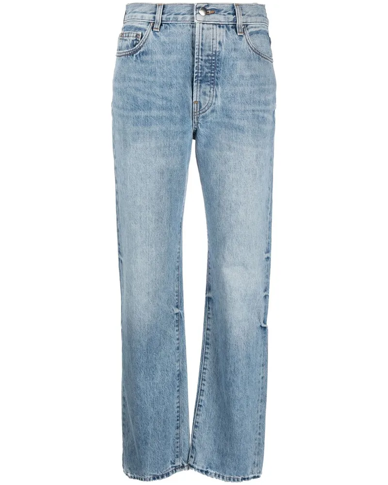 Amiri Jeans mit Stone-Wash-Effekt - Blau Blau