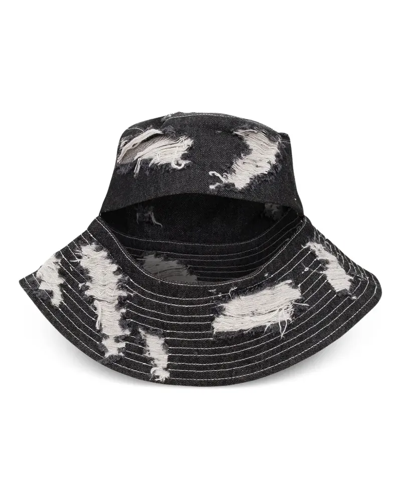 WHO DECIDES WAR Hut mit breiter Krempe - Schwarz Schwarz