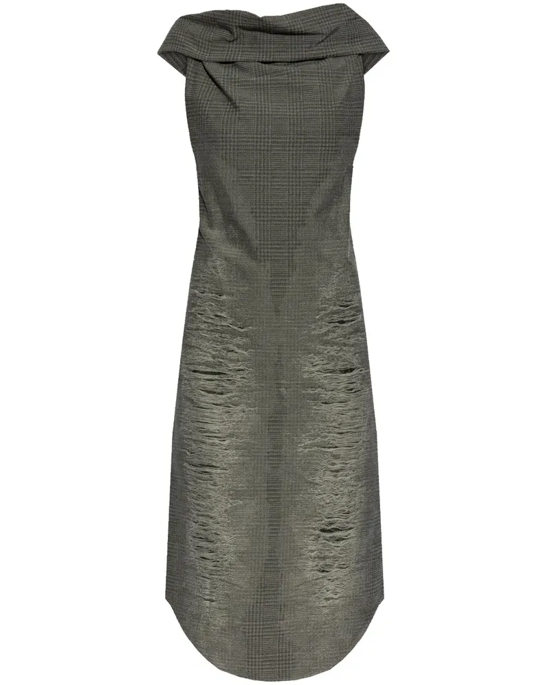 Diesel D-Mauve Midikleid - Grau Grau