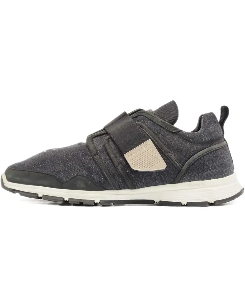 Dsquared2 Sneakers aus Denim - Schwarz Schwarz
