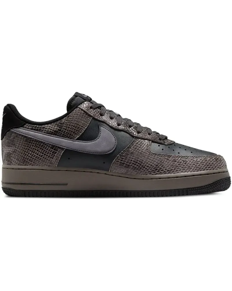 Nike Air Force 1 Low "Off Noir Snakeskin" Sneakers - Schwarz Schwarz