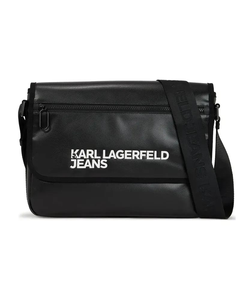 Karl Lagerfeld KLJ Kuriertasche - Schwarz Schwarz