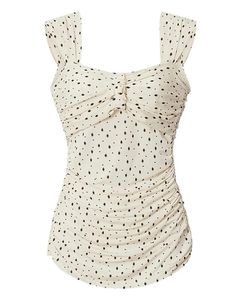 Isabel Marant Gerüschtes Oberteil - Nude Nude