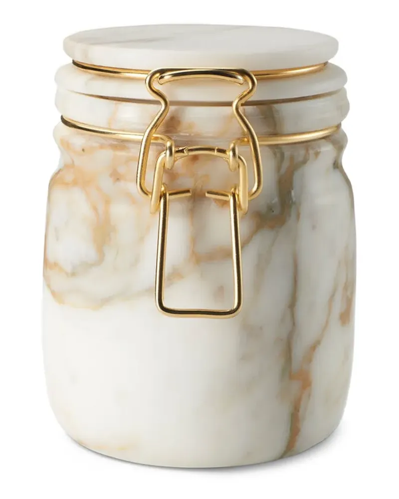 Editions Milano Miss Marble Aufbewahrungsgefäß 12cm - Weiß Weiß