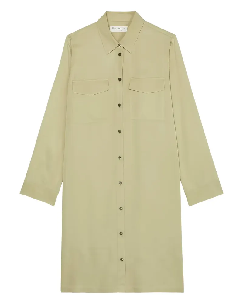 Marc O'Polo Hemdkleid mit Knopfleiste - Grün Grün