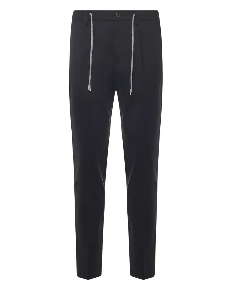 Eleventy drawstring trousers - Schwarz Schwarz