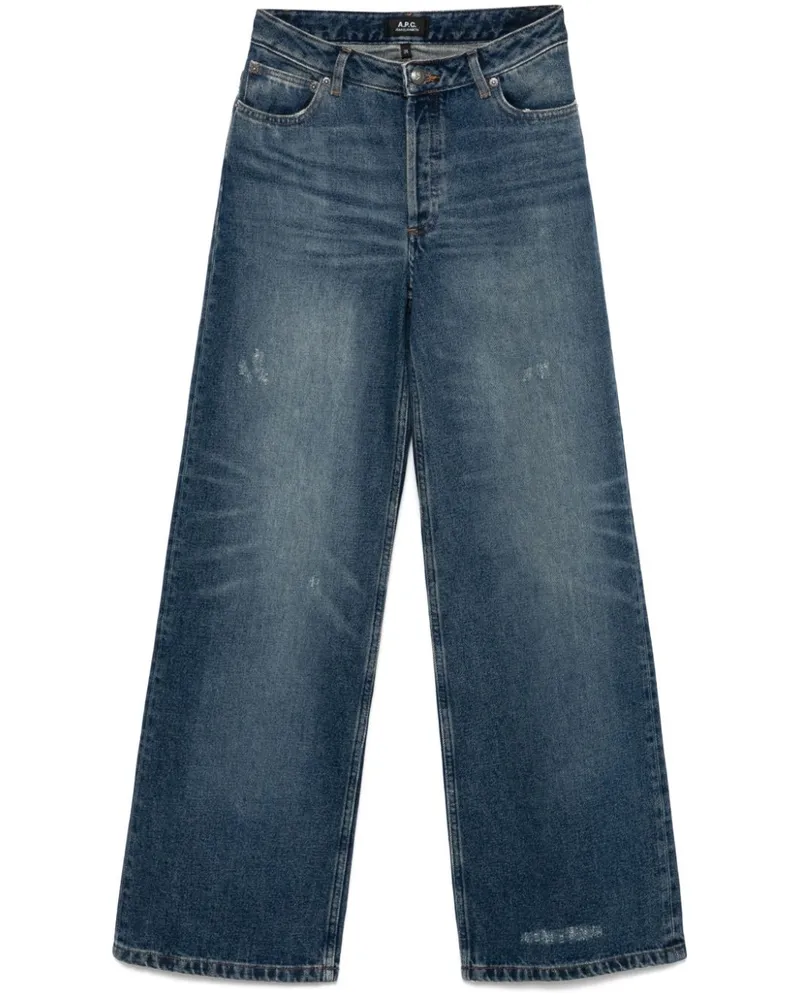 A.P.C. Elisabeth Jeans - Blau Blau