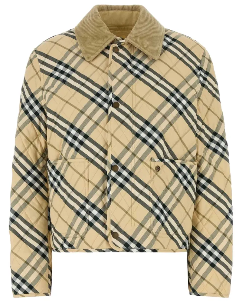 Burberry Jacke mit Vintage-Check - Nude Nude