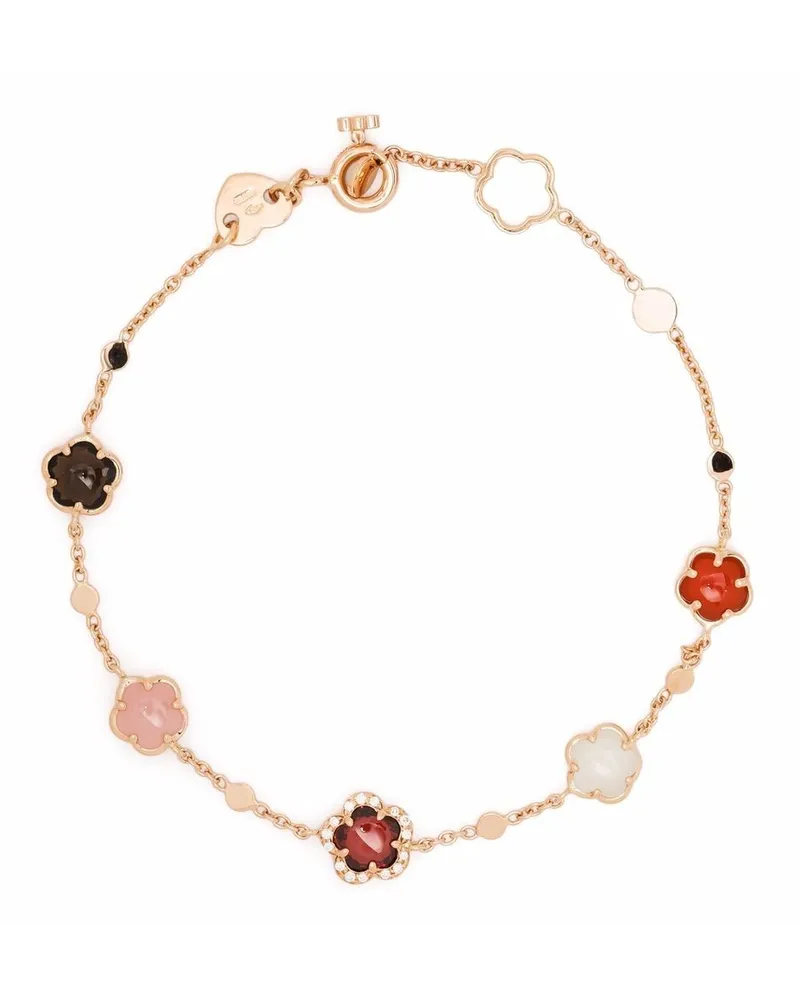 Pasquale Bruni 18kt Figlia dei Fiori Rotgoldarmband mit Diamanten - Rosa Rosa