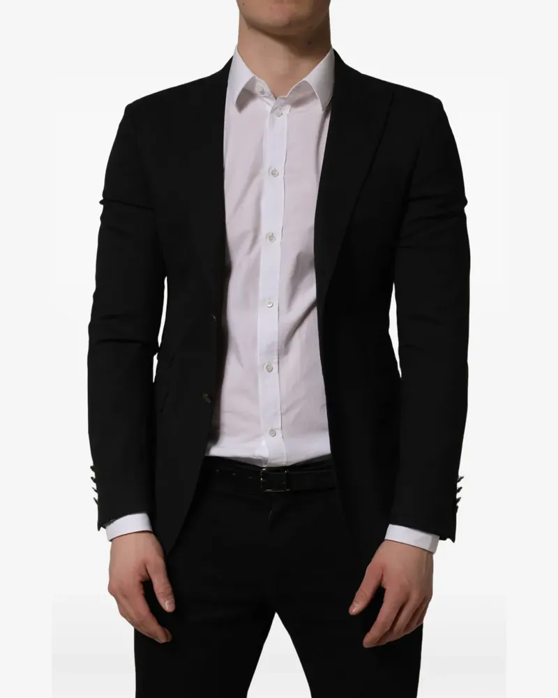 Dolce & Gabbana single-breasted blazer - Schwarz Schwarz
