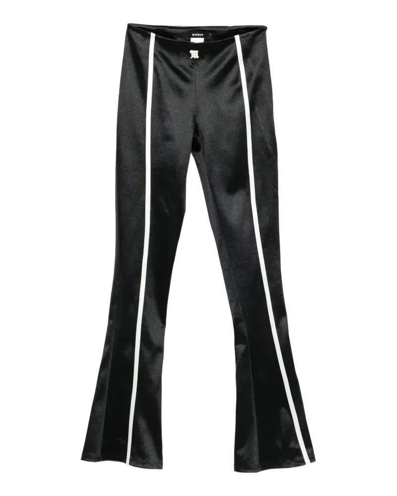 MISBHV logo-embroidered trousers - Schwarz Schwarz